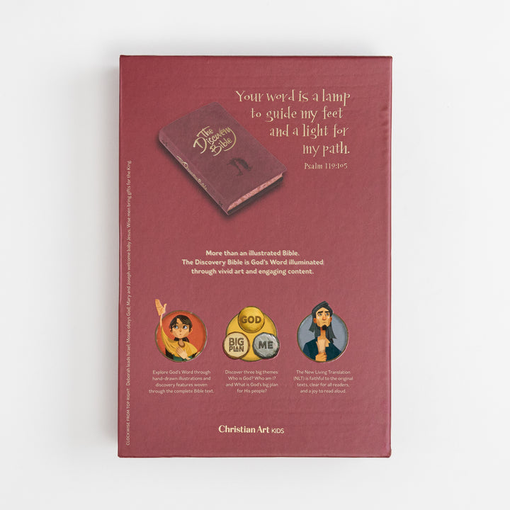 The Discovery Bible Faux Leather Purple