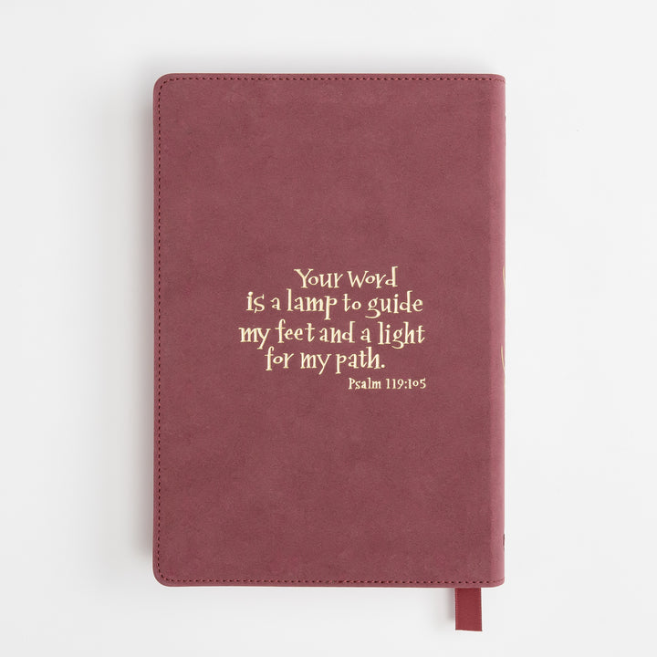 The Discovery Bible Faux Leather Purple