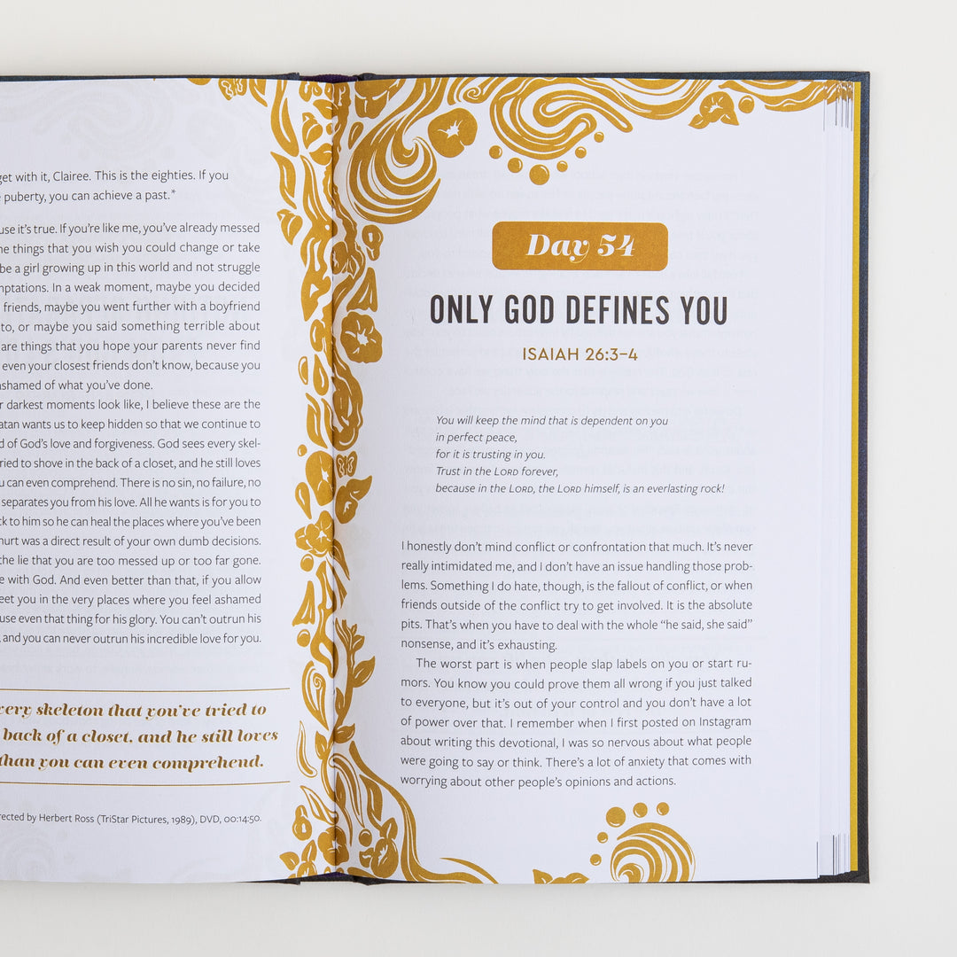 Open interior spread of &