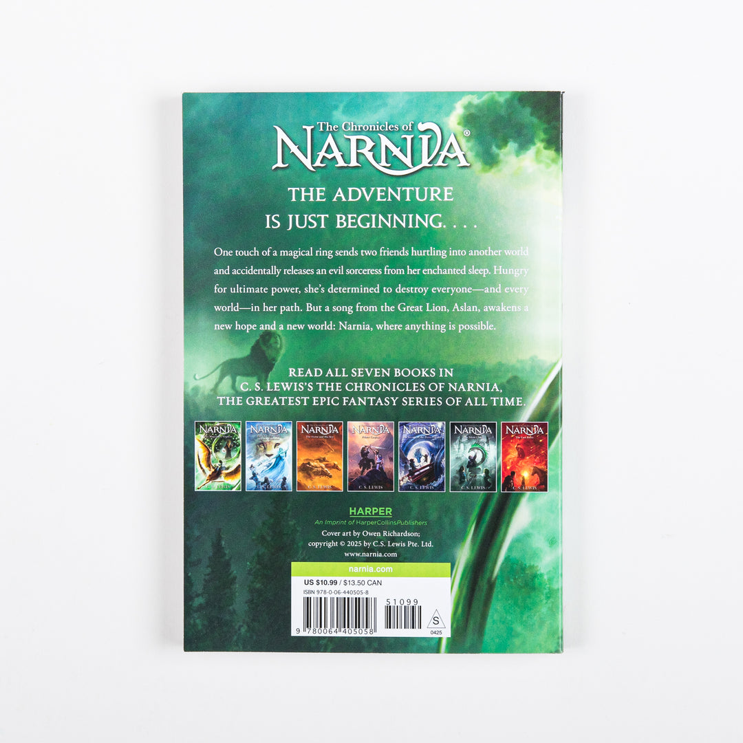 Back cover of The Chronicles of Narnia: The Magician&