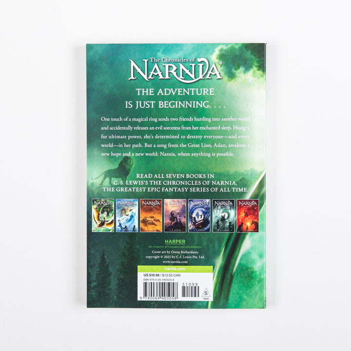 Back cover of The Chronicles of Narnia: The Magician&