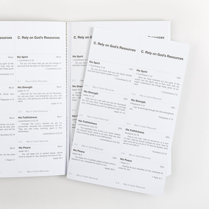 Open Topical Memory System workbook page headed &