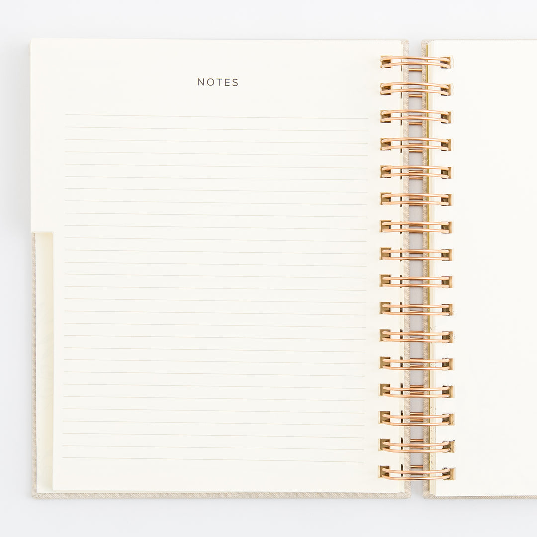12-Month Undated Planner: Magnolia Springs Design, Spiral