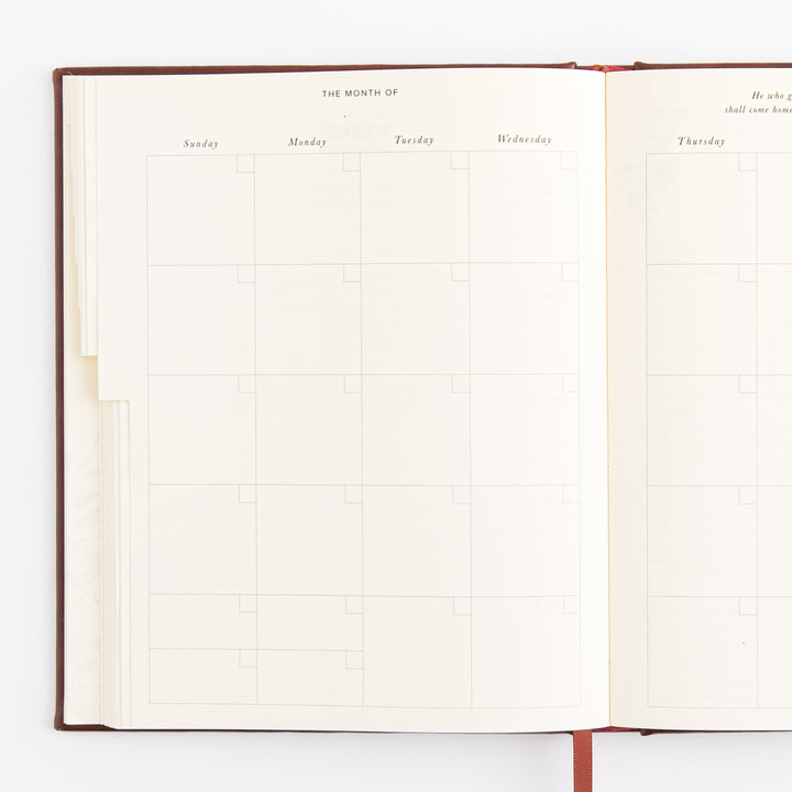 12-Month Undated Planner - Yorkshire Design - Layflat
