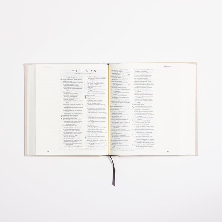 ESV Journaling Bible - Flowers - Cloth over Board - Large Margins
