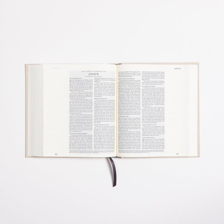 ESV Journaling Bible - Flowers - Cloth over Board - Large Margins