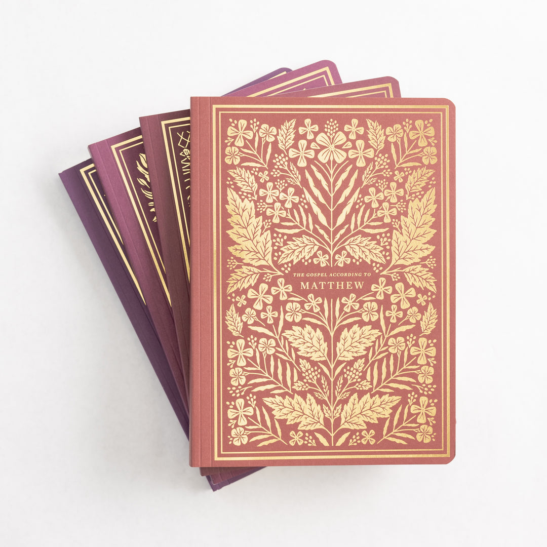 ESV Illuminated Scripture Journal: Gospels Set