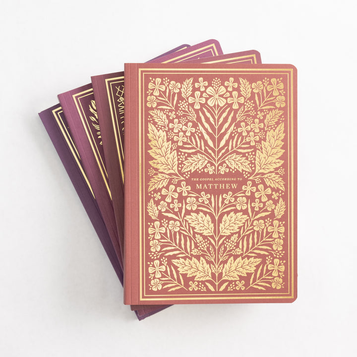 ESV Illuminated Scripture Journal: Gospels Set