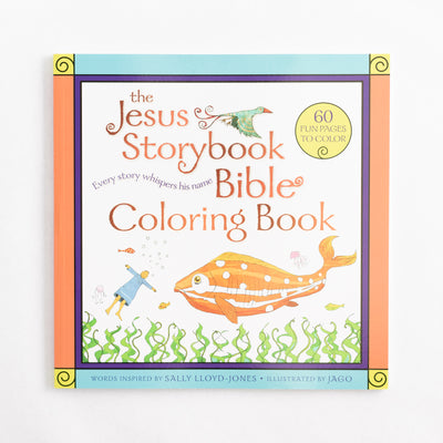 Jesus Storybook Coloring Book For Kids SC